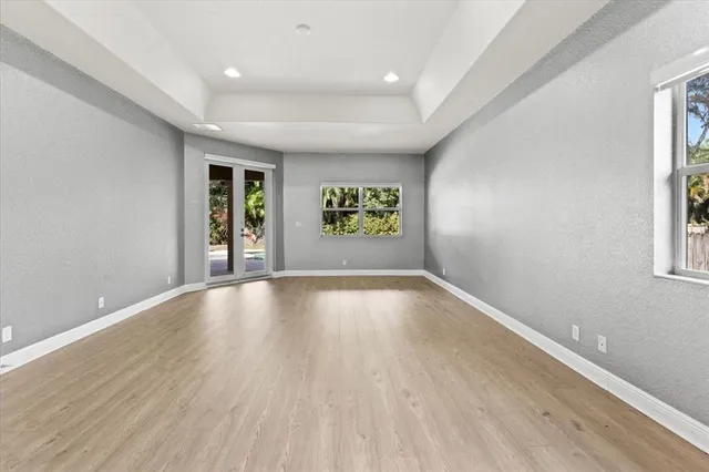 a view of a hallway with toilet