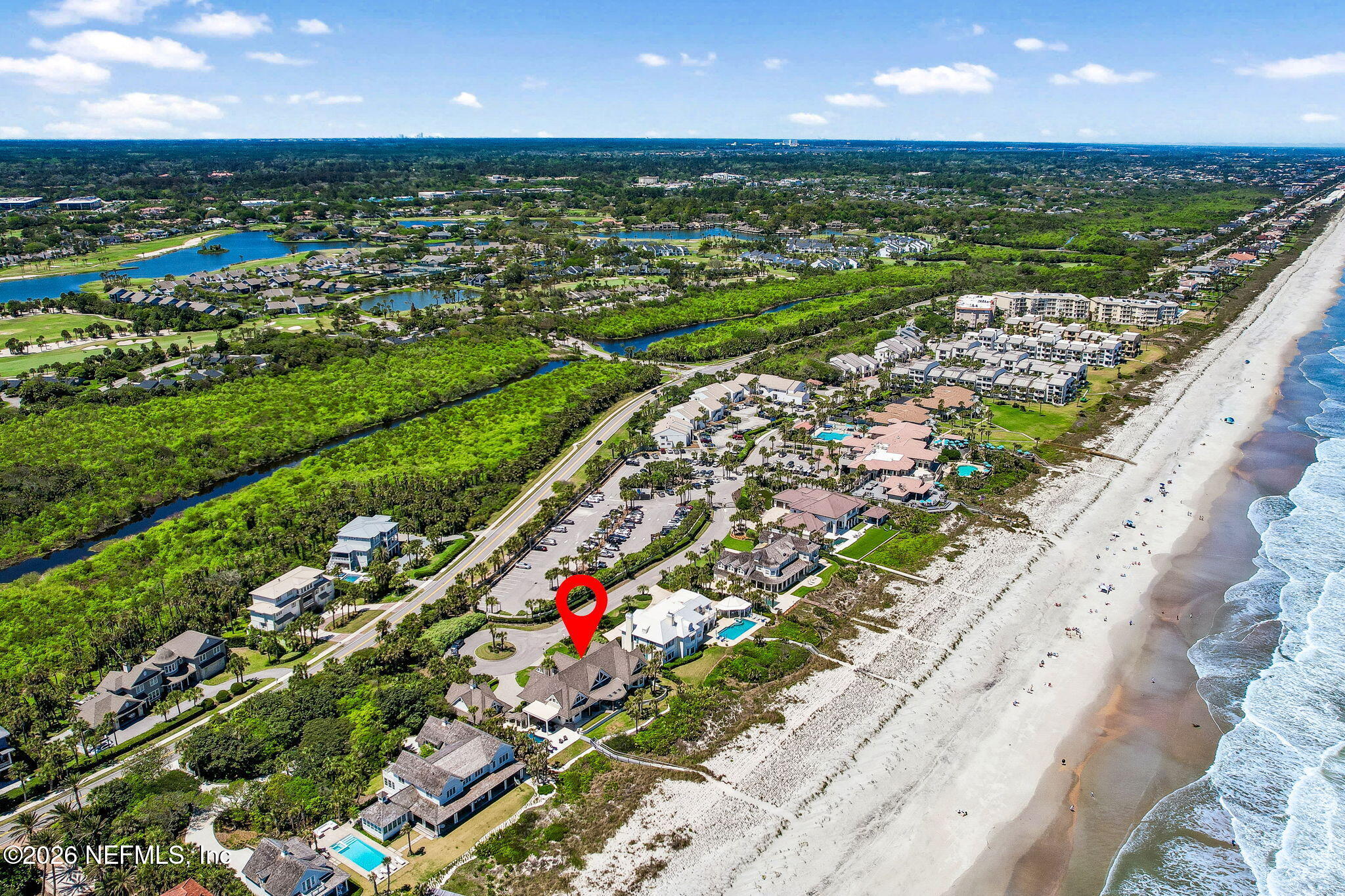 4 Ocean Ridge Court Ponte Vedra Beach, FL 32082 - Photo 112 of 132 a view of a city and an ocean view