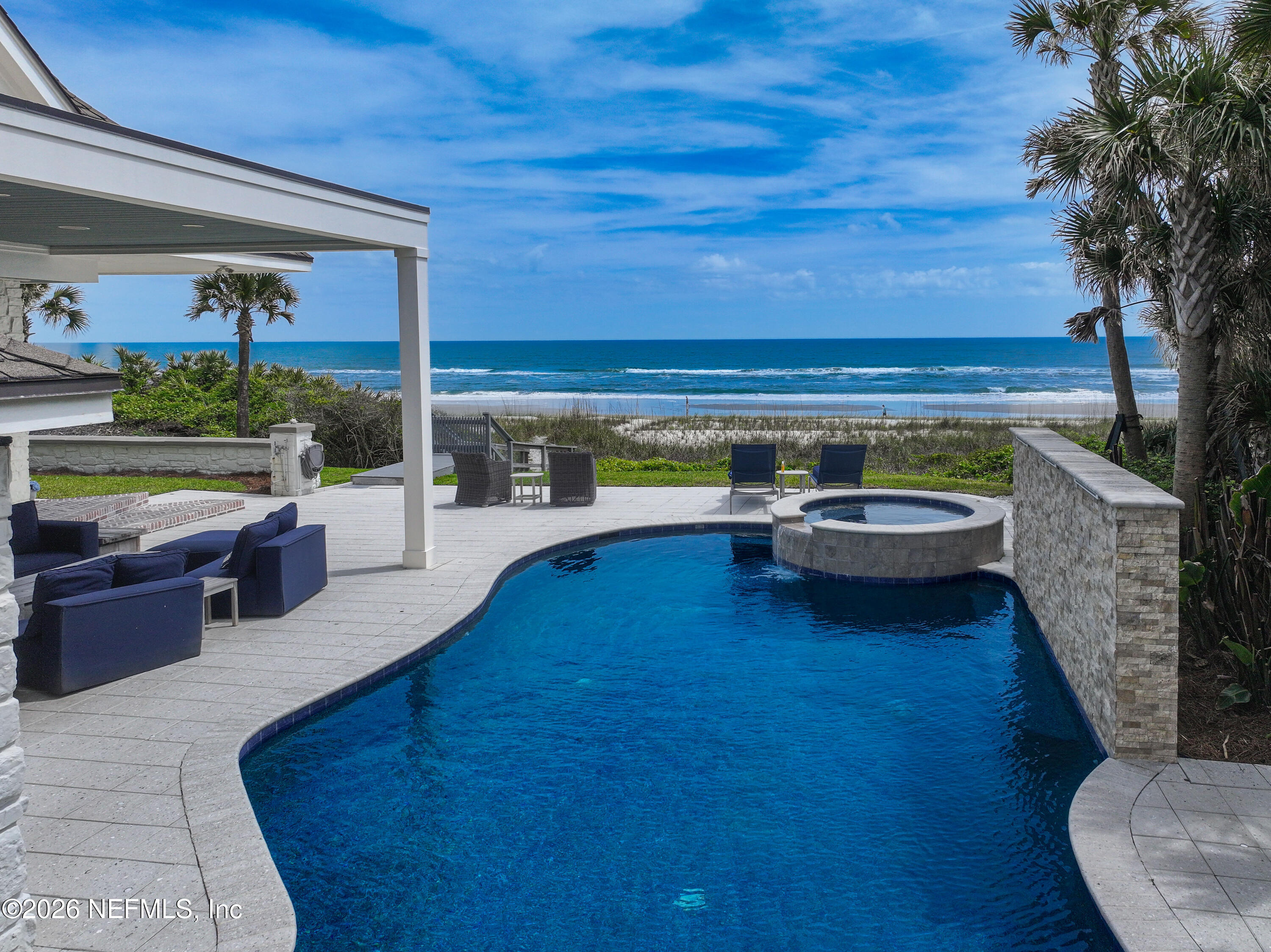 4 Ocean Ridge Court Ponte Vedra Beach, FL 32082 - Photo 100 of 132 a view of swimming pool with outdoor seating