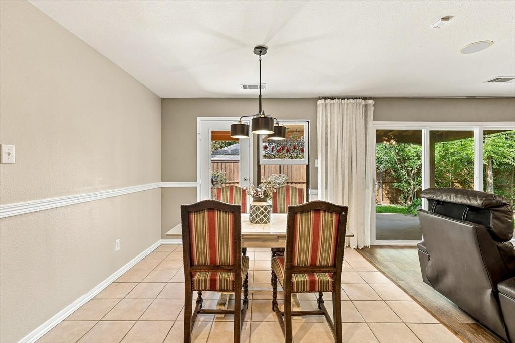 4301 Grassmere Road Fort Worth, TX 76244 - Photo 23 of 40 Breakfast with backyard views.