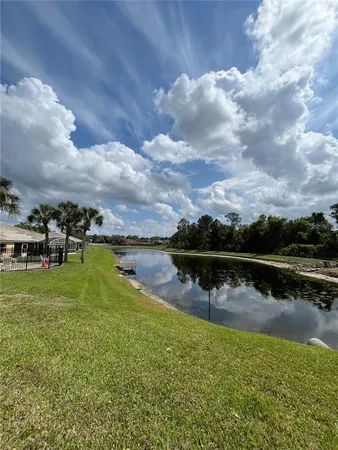 a view of lake with houses