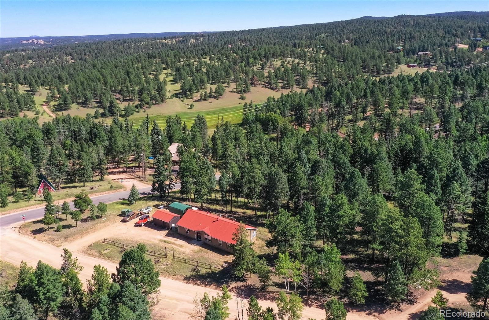 44 Southpark Road Florissant, CO 80816 - Photo 38 of 39 a view of outdoor space and city view