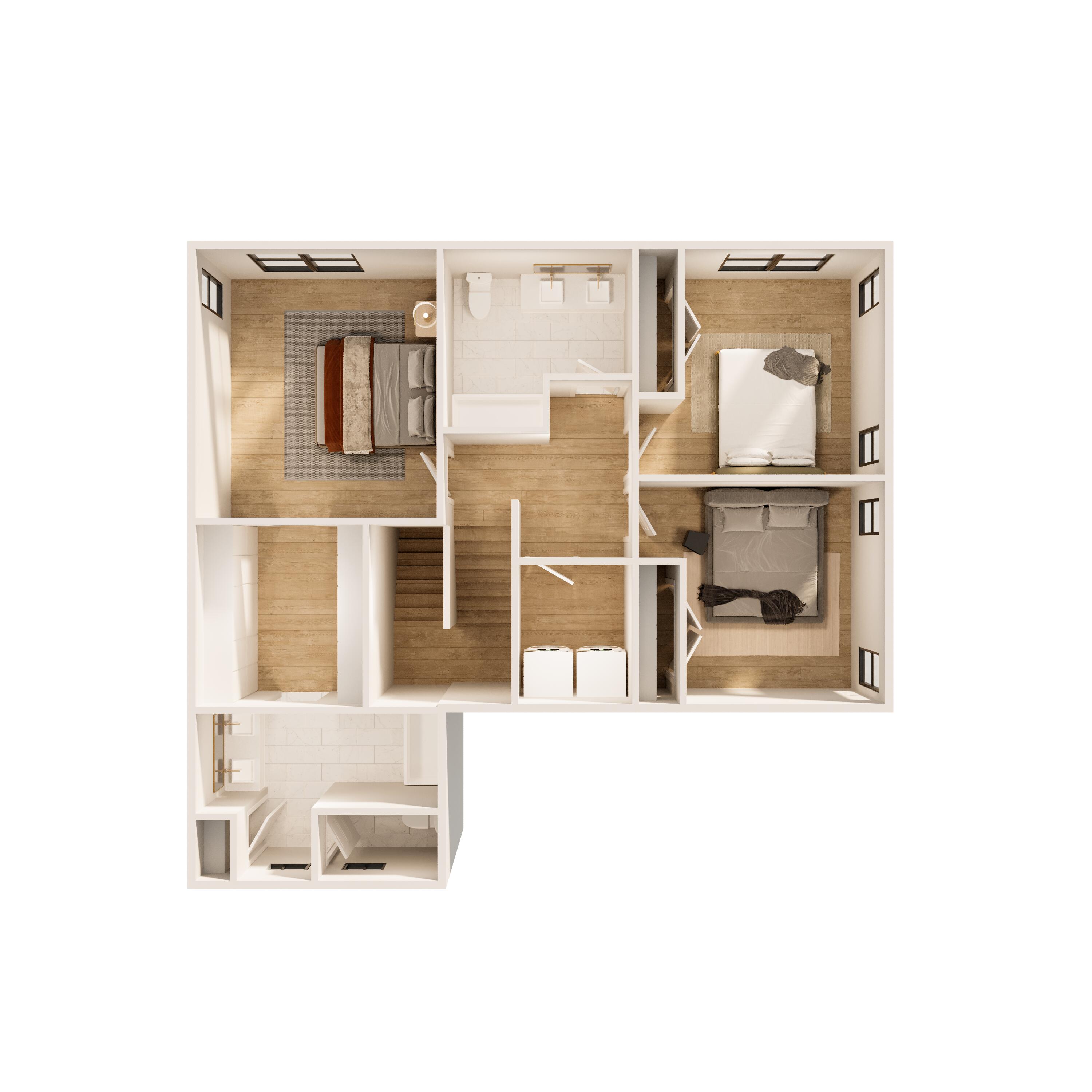 Lot 16 Meadow View Drive Readfield, ME 04355 - Photo 17 of 18 643_Floorplan 2_V01