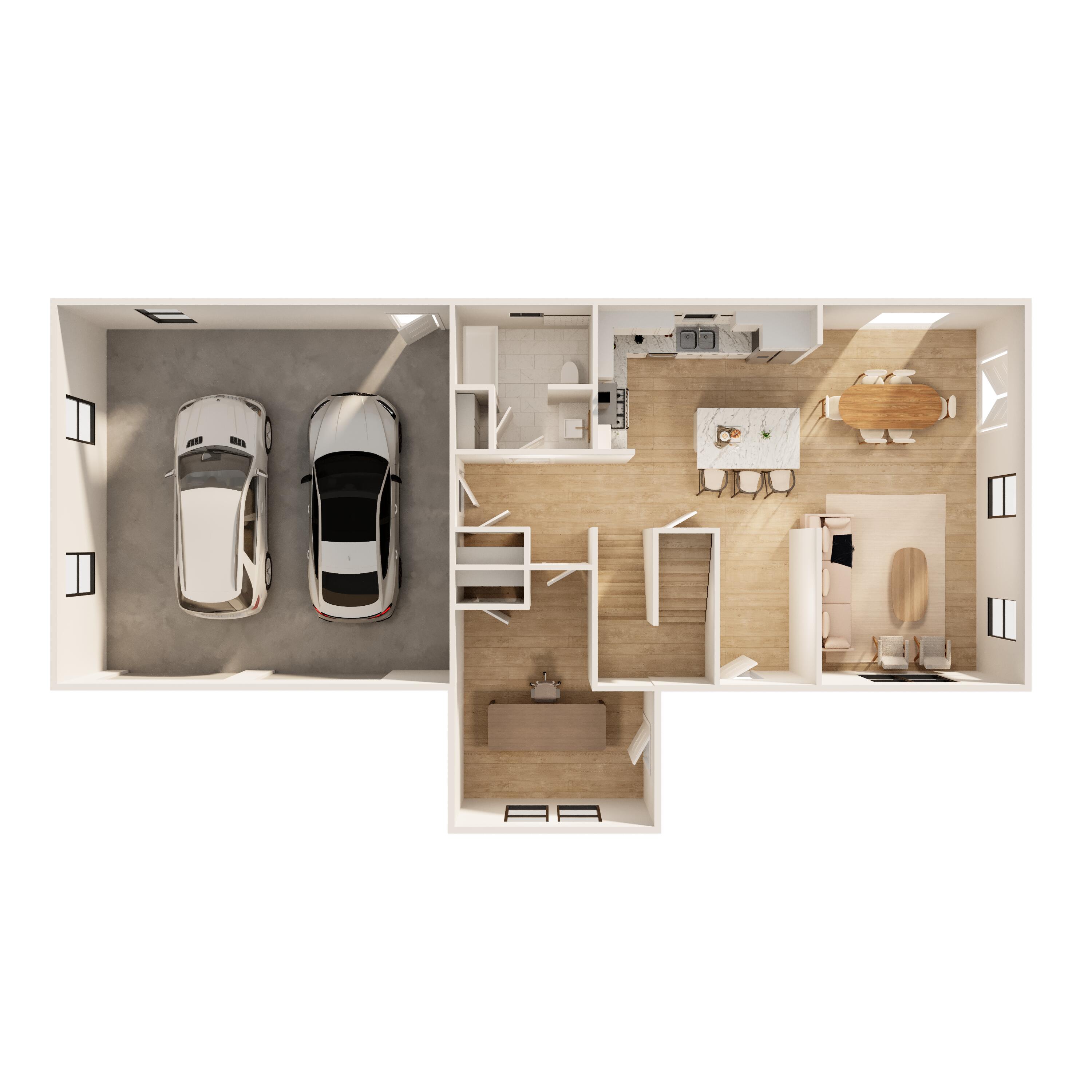 Lot 16 Meadow View Drive Readfield, ME 04355 - Photo 18 of 18 643_Floorplan 1_V02