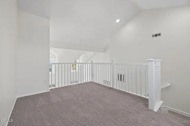 a view of a back yard of the house