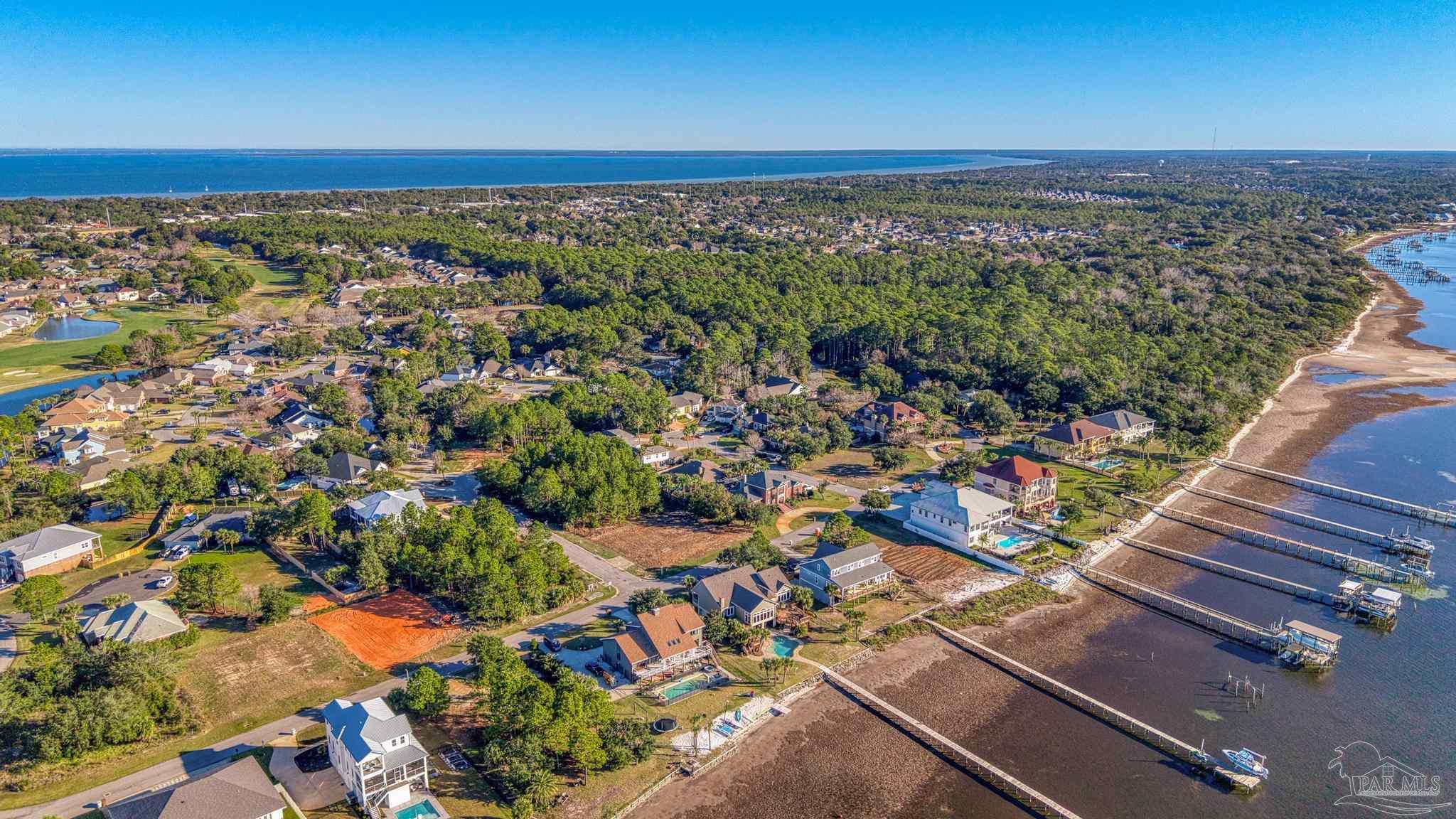 4162 Madura Road Gulf Breeze, FL 32563 - Photo 26 of 33 an aerial view of a city