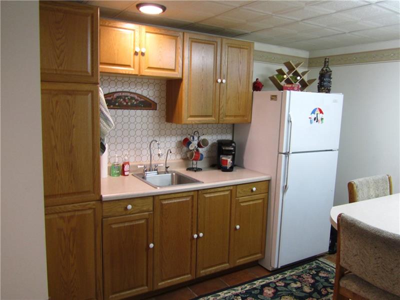 180 Coyle Curtain Road Monongahela, PA 15063 - Photo 17 of 24 Downstairs kitchenette
