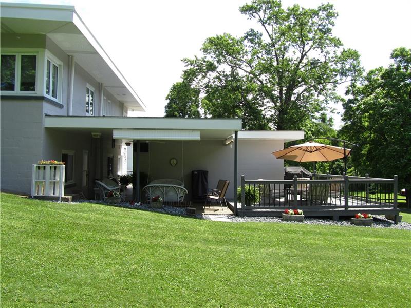 180 Coyle Curtain Road Monongahela, PA 15063 - Photo 6 of 24 Covered patio and sun deck