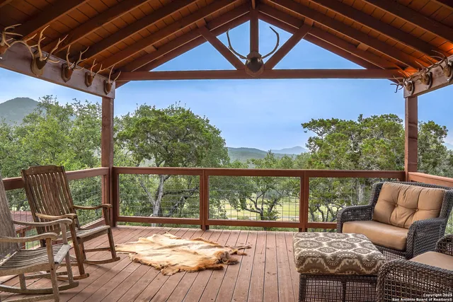 a view of lake with mountain