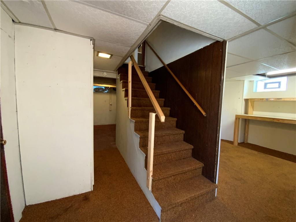 481 Oregon Avenue Rochester, PA 15074 - Photo 24 of 28 Lower Level Stairs