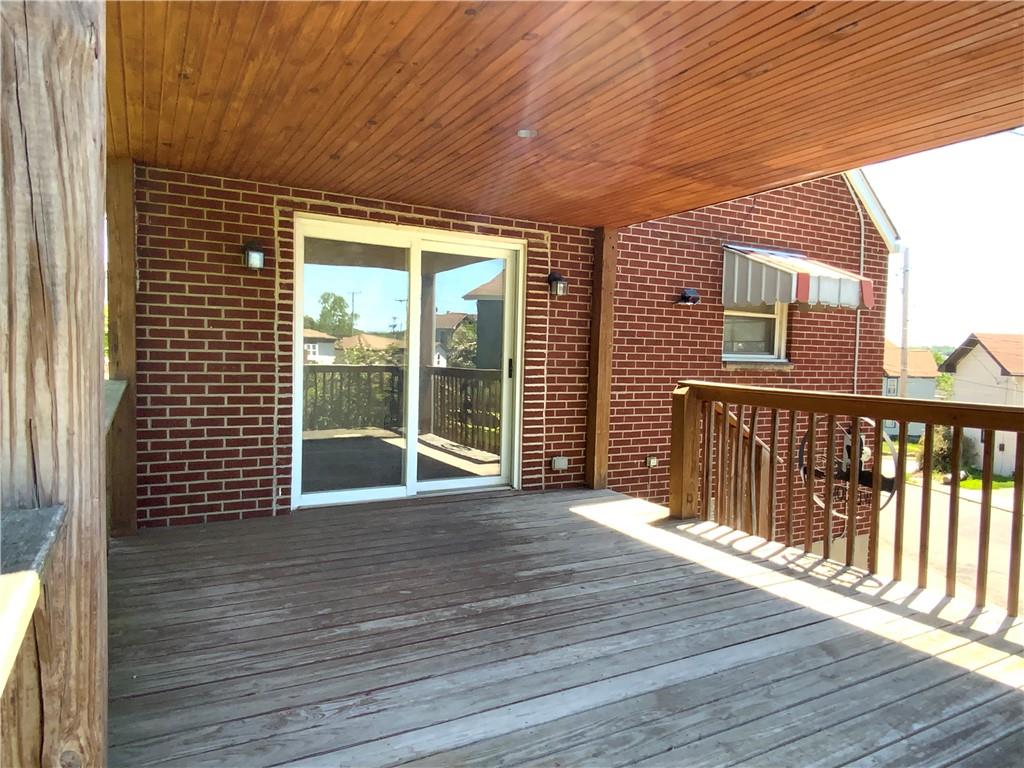 481 Oregon Avenue Rochester, PA 15074 - Photo 5 of 28 Covered Deck Off 1stFlr Bedroom