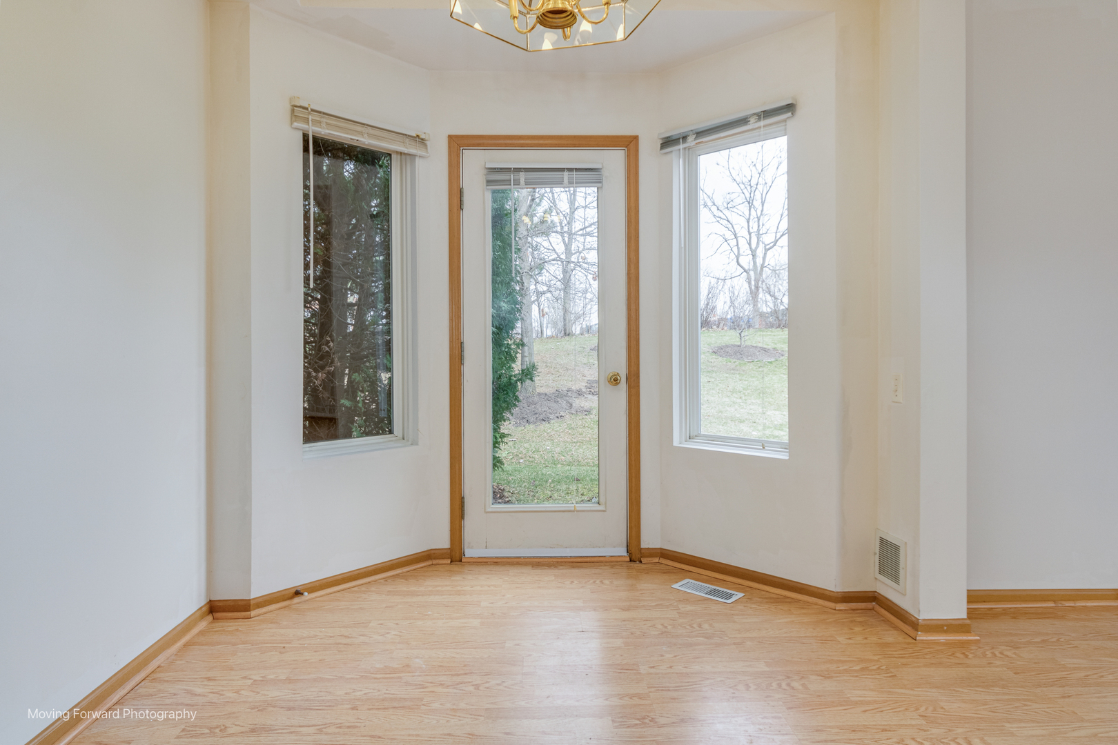1086 Delta Drive Elgin, IL 60123 - Photo 9 of 29 an empty room with wooden floor and windows