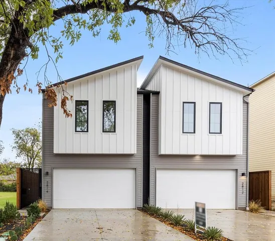 a front view of a house with windows
