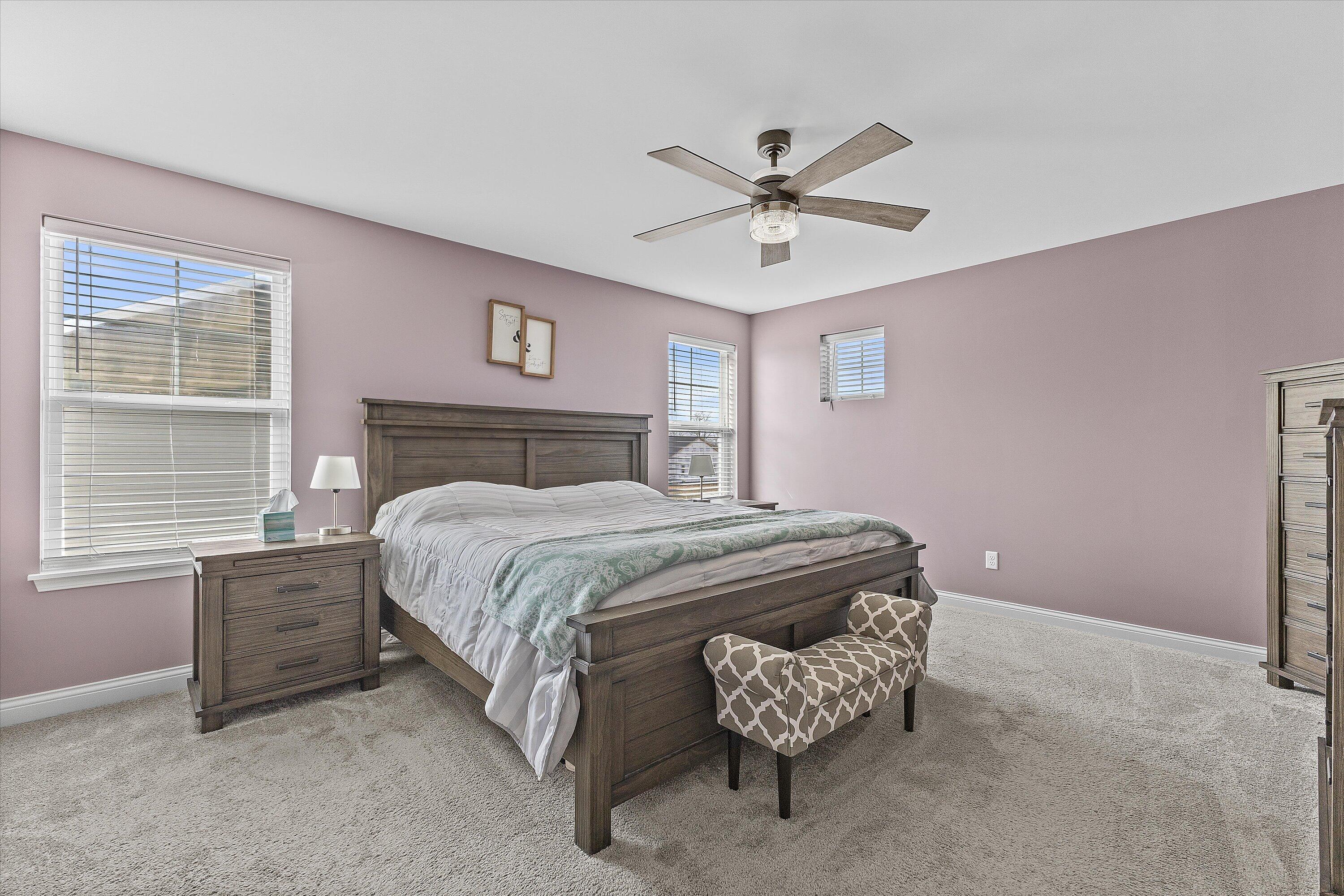 203 Linden Lane Delavan, WI 53115 - Photo 19 of 46 Primary Bedroom