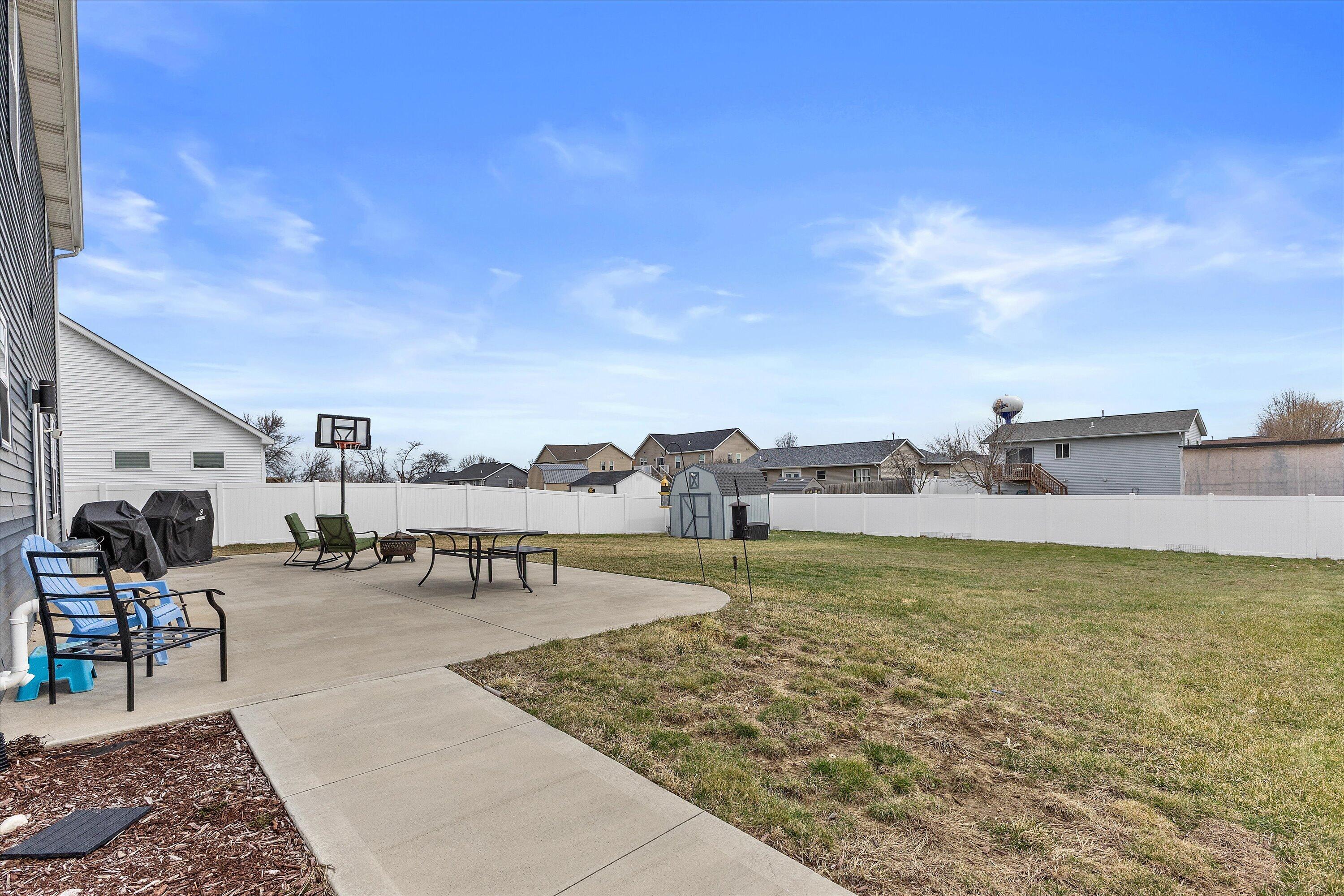 203 Linden Lane Delavan, WI 53115 - Photo 31 of 46 Backyard with