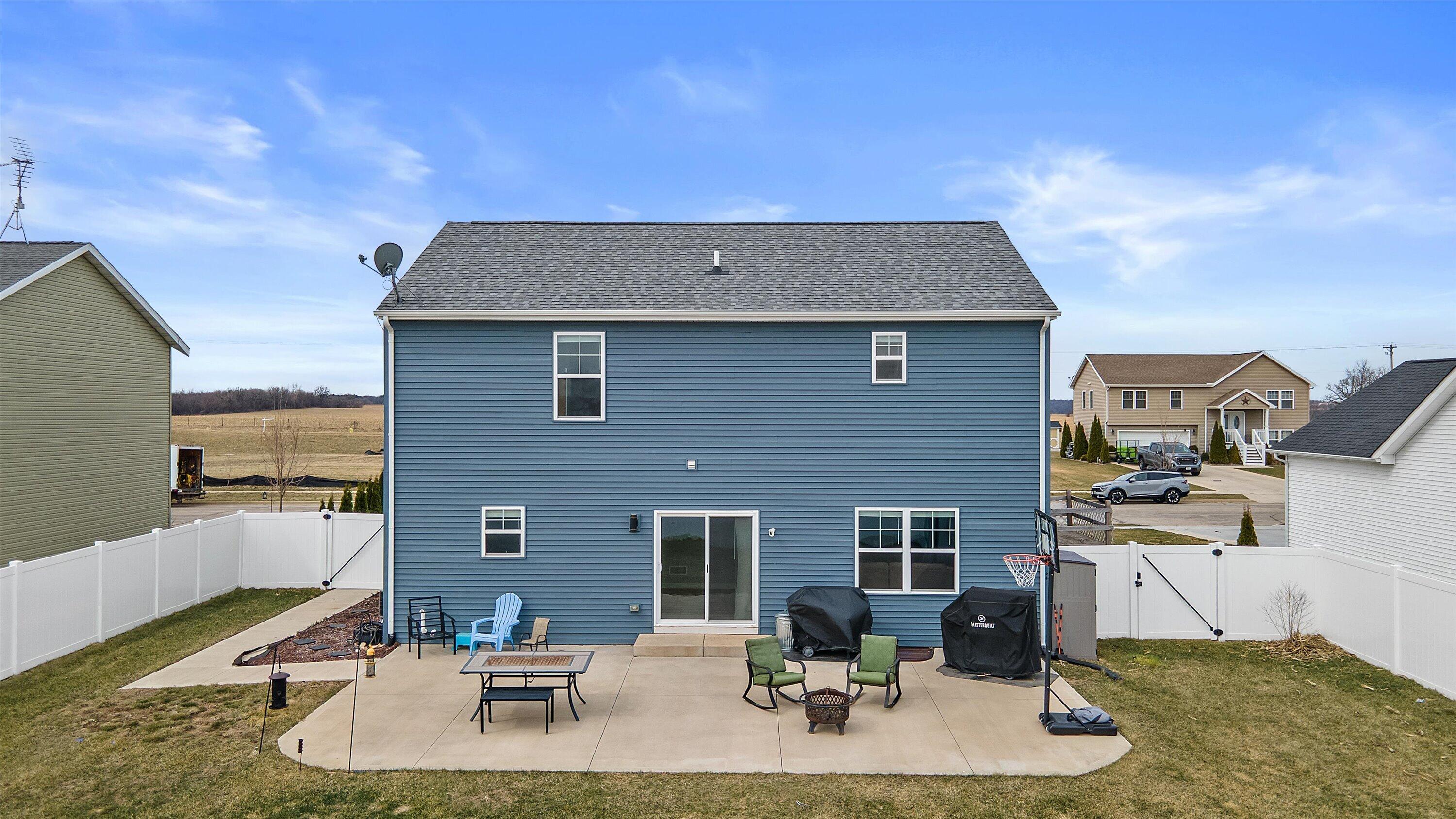 203 Linden Lane Delavan, WI 53115 - Photo 32 of 46 Backyard