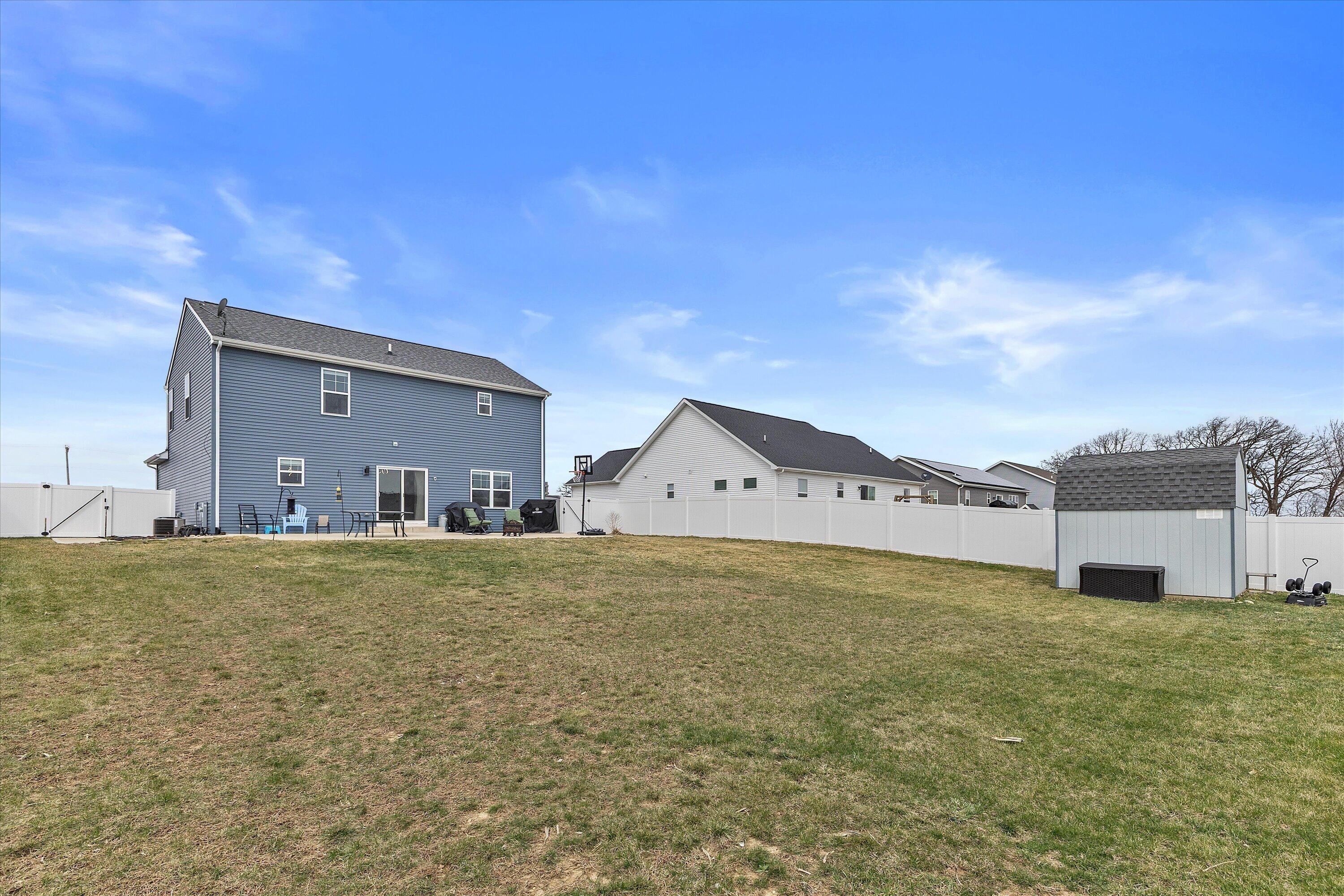 203 Linden Lane Delavan, WI 53115 - Photo 35 of 46 Backyard