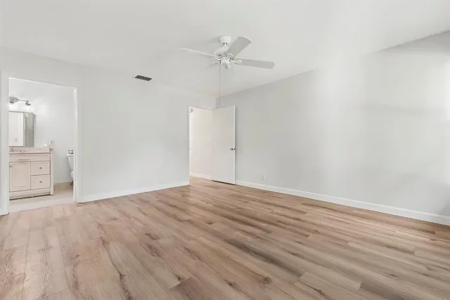 wooden floor in an empty room