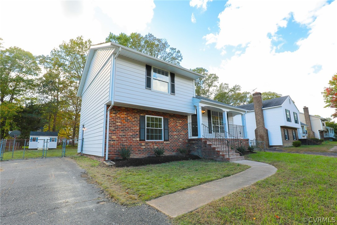 6029 Barrister Road Chesterfield, VA 23832 - Photo 46 of 50 a view of a house with a yard