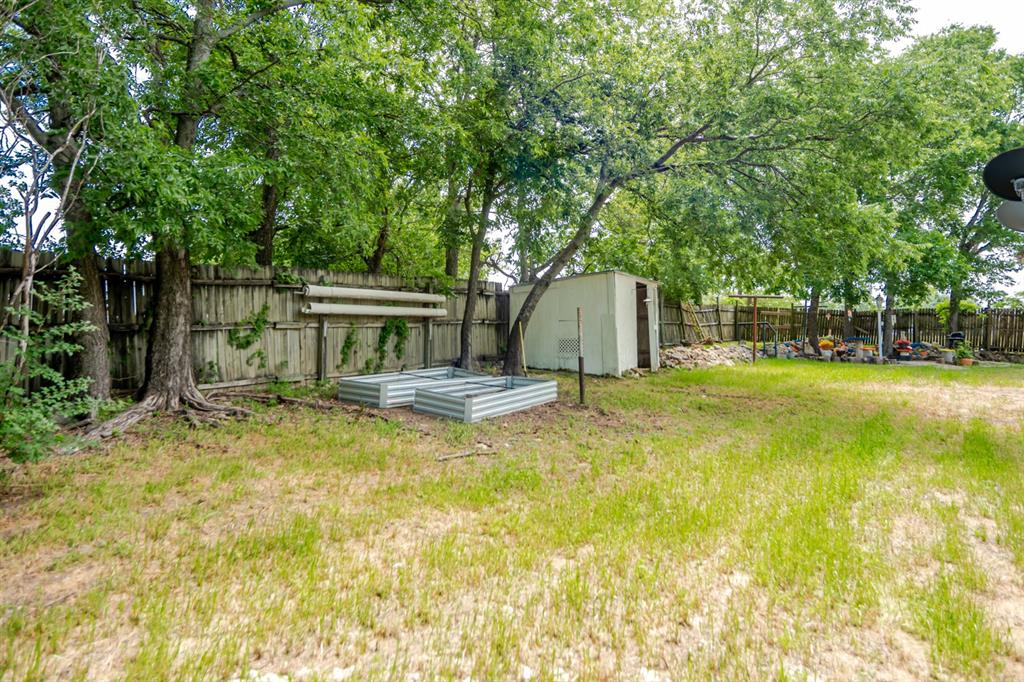 199 B.C. Rhome Avenue Rhome, TX 76078 - Photo 8 of 34 a view of house with swimming pool outdoor seating and trees
