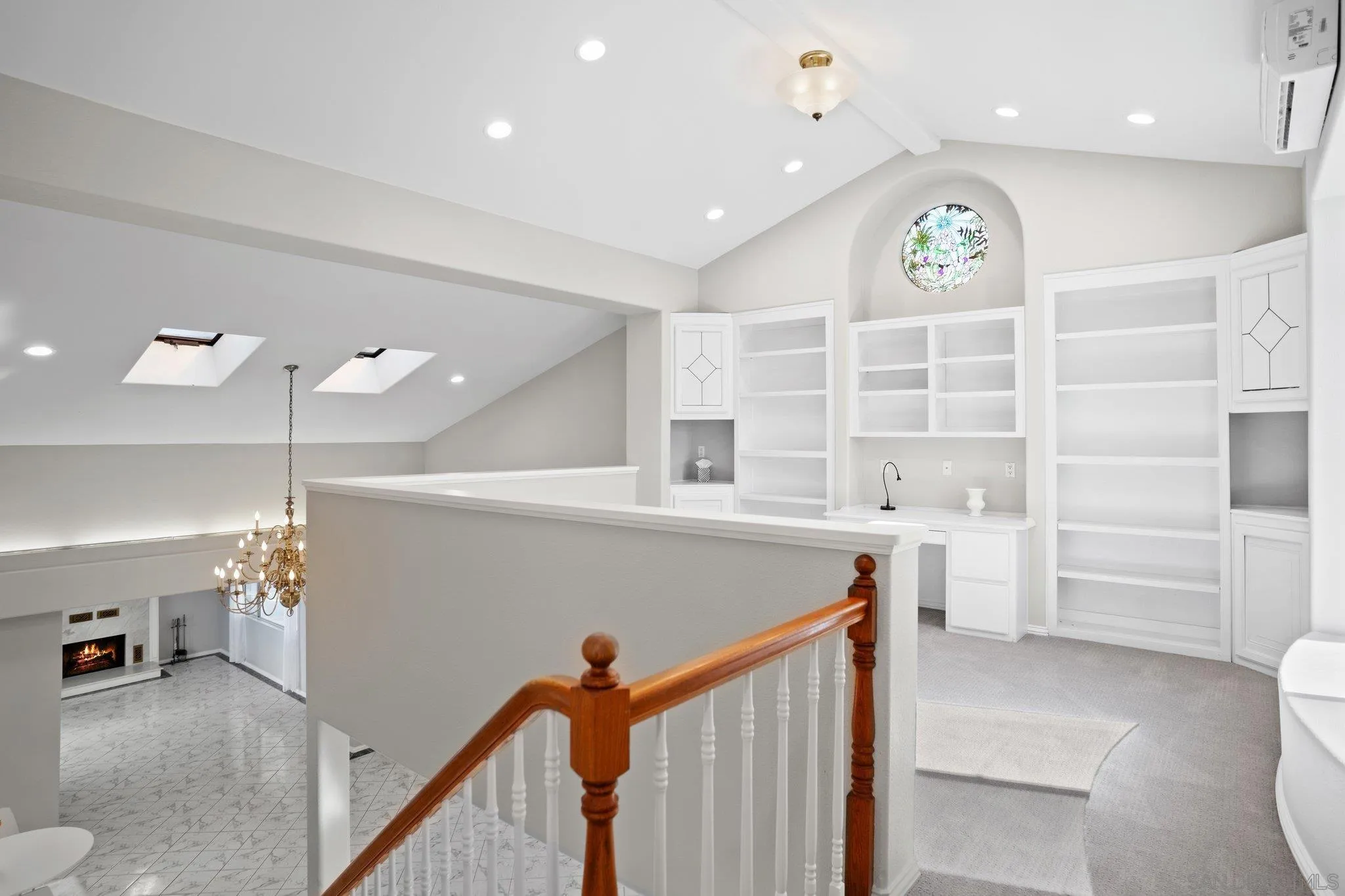 1267 Palomino Road Fallbrook, CA 92028 - Photo 18 of 34 a view of hallway with window and furniture