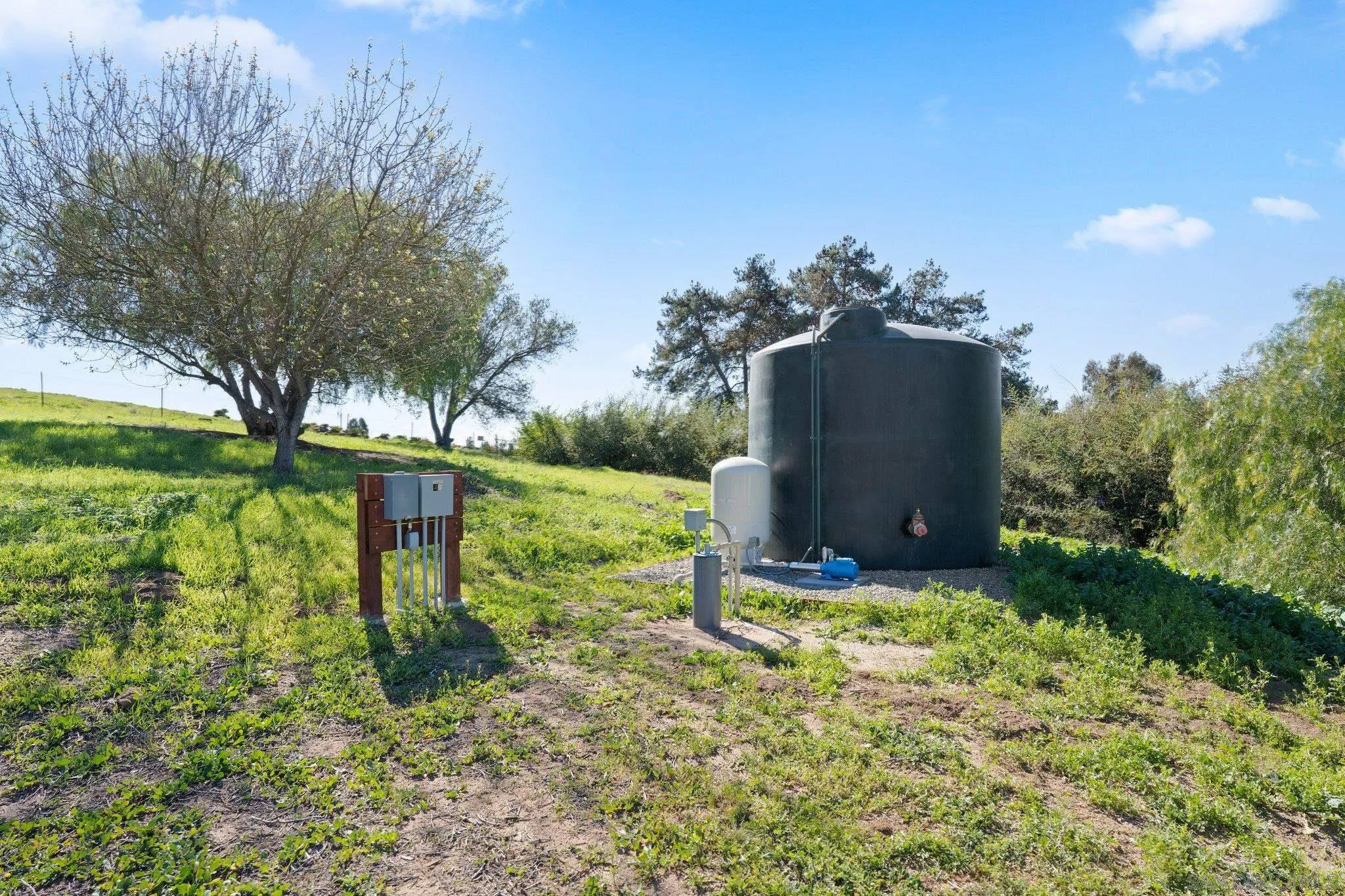 1267 Palomino Road Fallbrook, CA 92028 - Photo 34 of 34 a view of a garden with a slide