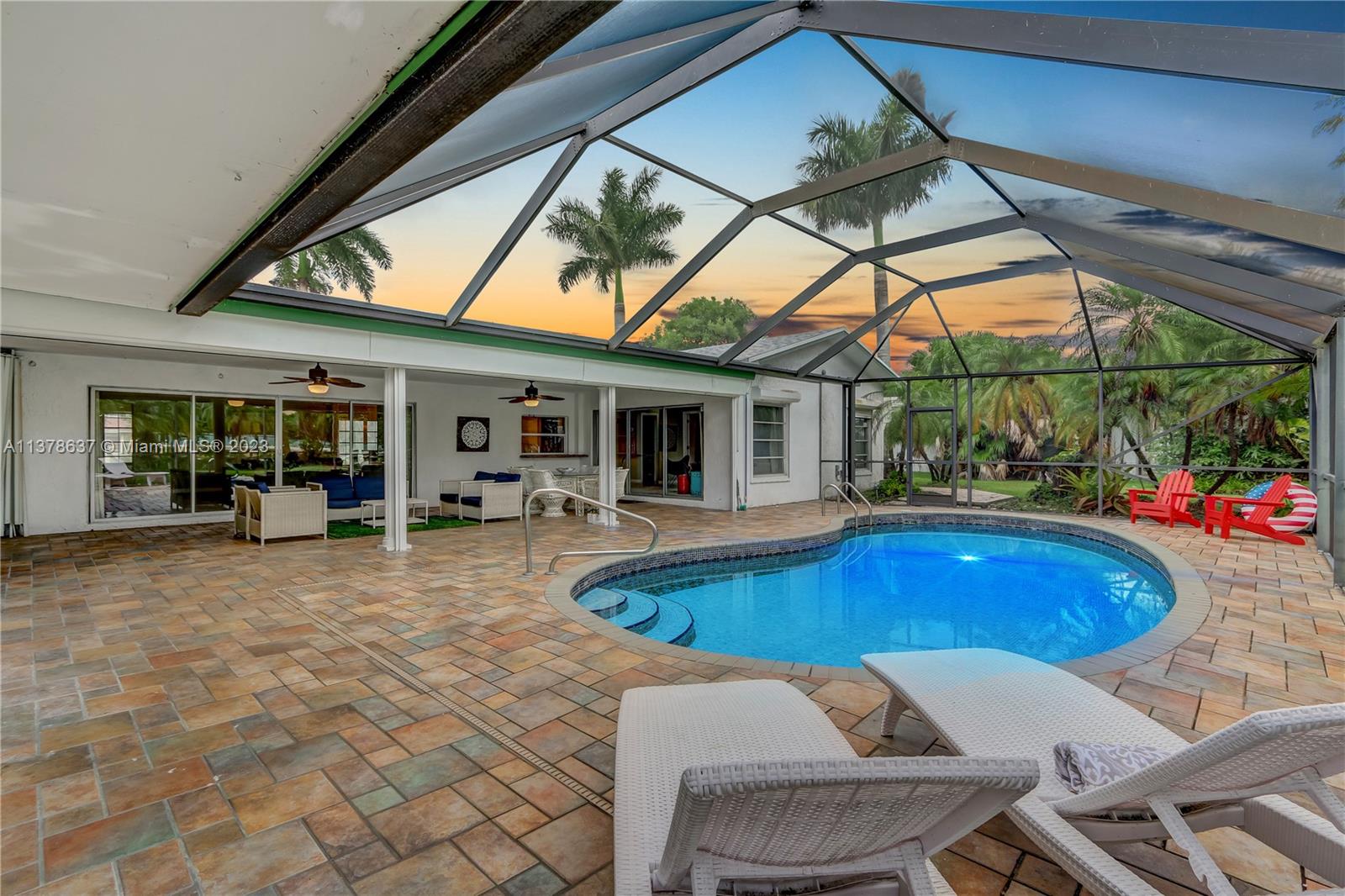 Bonaventure Lakes Weston, FL 33326 - Photo 42 of 52 a view of outdoor space yard swimming pool and patio