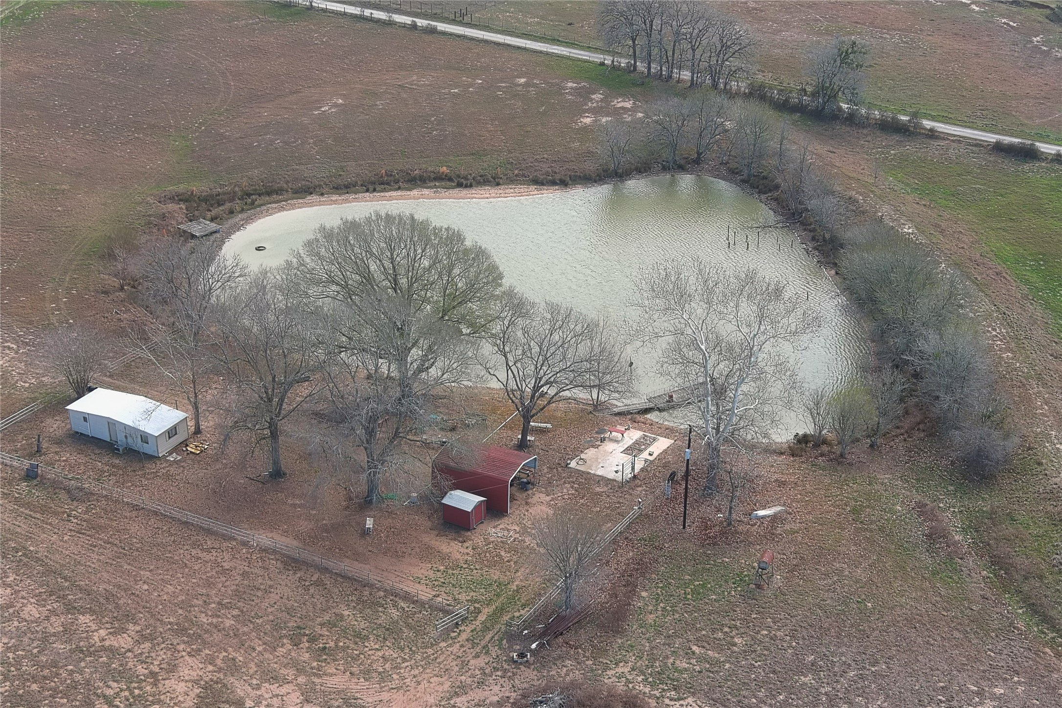5510 Old McMahan Road Lockhart, TX 78644 - Photo 2 of 10 a view of outdoor space and yard