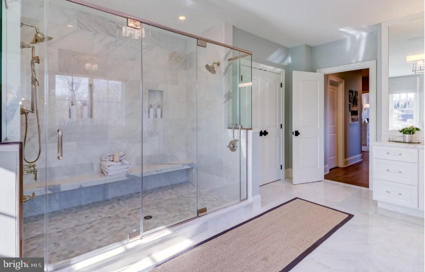 837-lot1 Nathan Hale Road Berwyn, PA 19312 - Photo 23 of 26 a bathroom with a shower and a sink