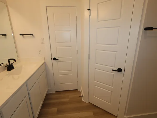 a view of wooden floor