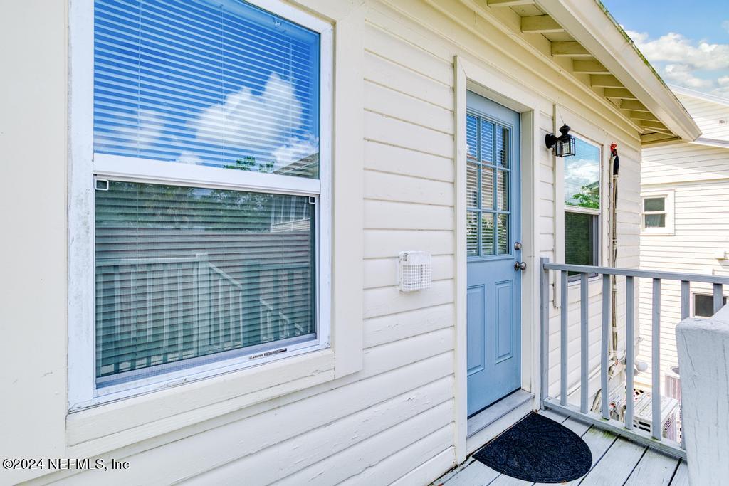 313 A St George Street St. Augustine, FL 32084 - Photo 1 of 21 a view of entryway door of the house