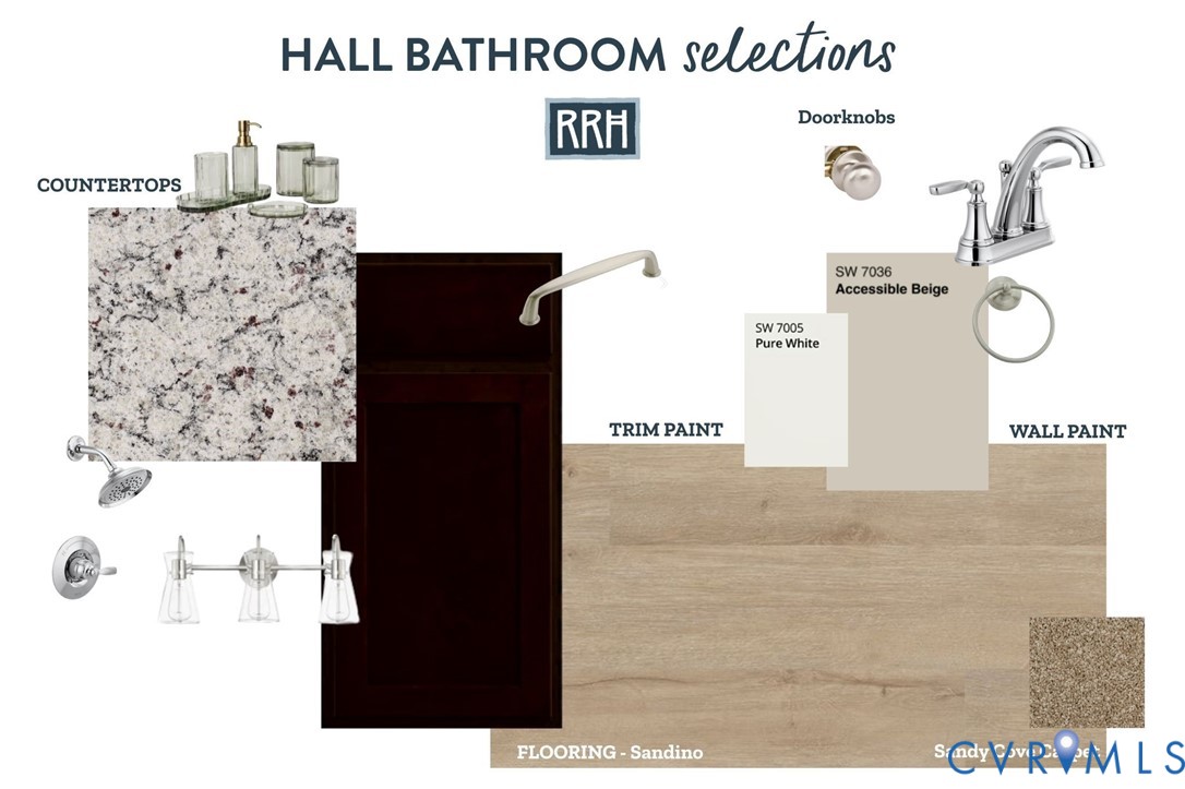 Tbd Lot 4 Tbd Road Cullen, VA 23934 - Photo 15 of 18 Hall Bath design selections of home currently unde