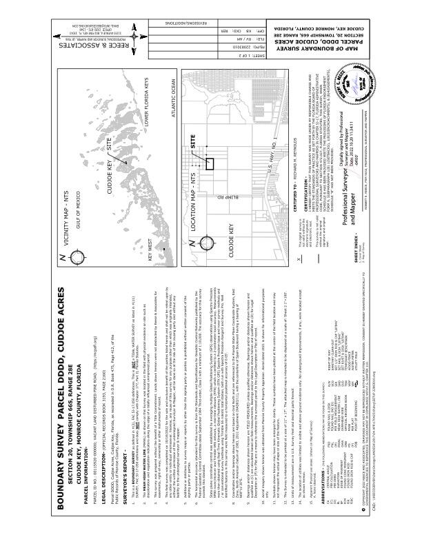 0 Disturbed Pine Road Cudjoe, FL 33042 - Photo 2 of 2 a picture of a floor plan