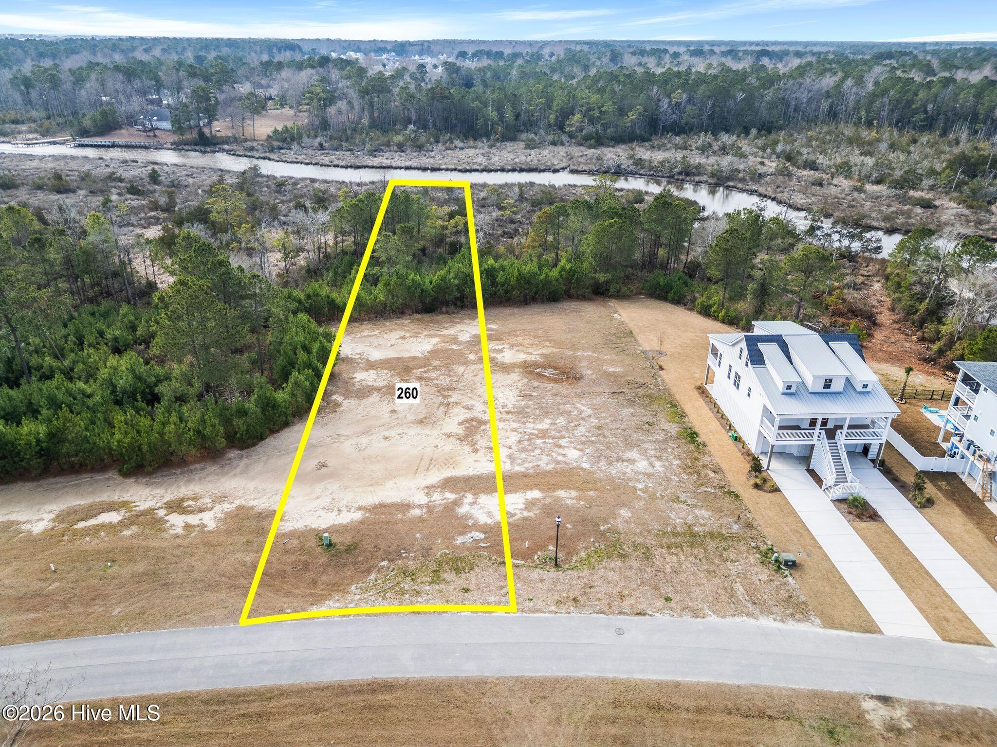 Aerial View Lot 260