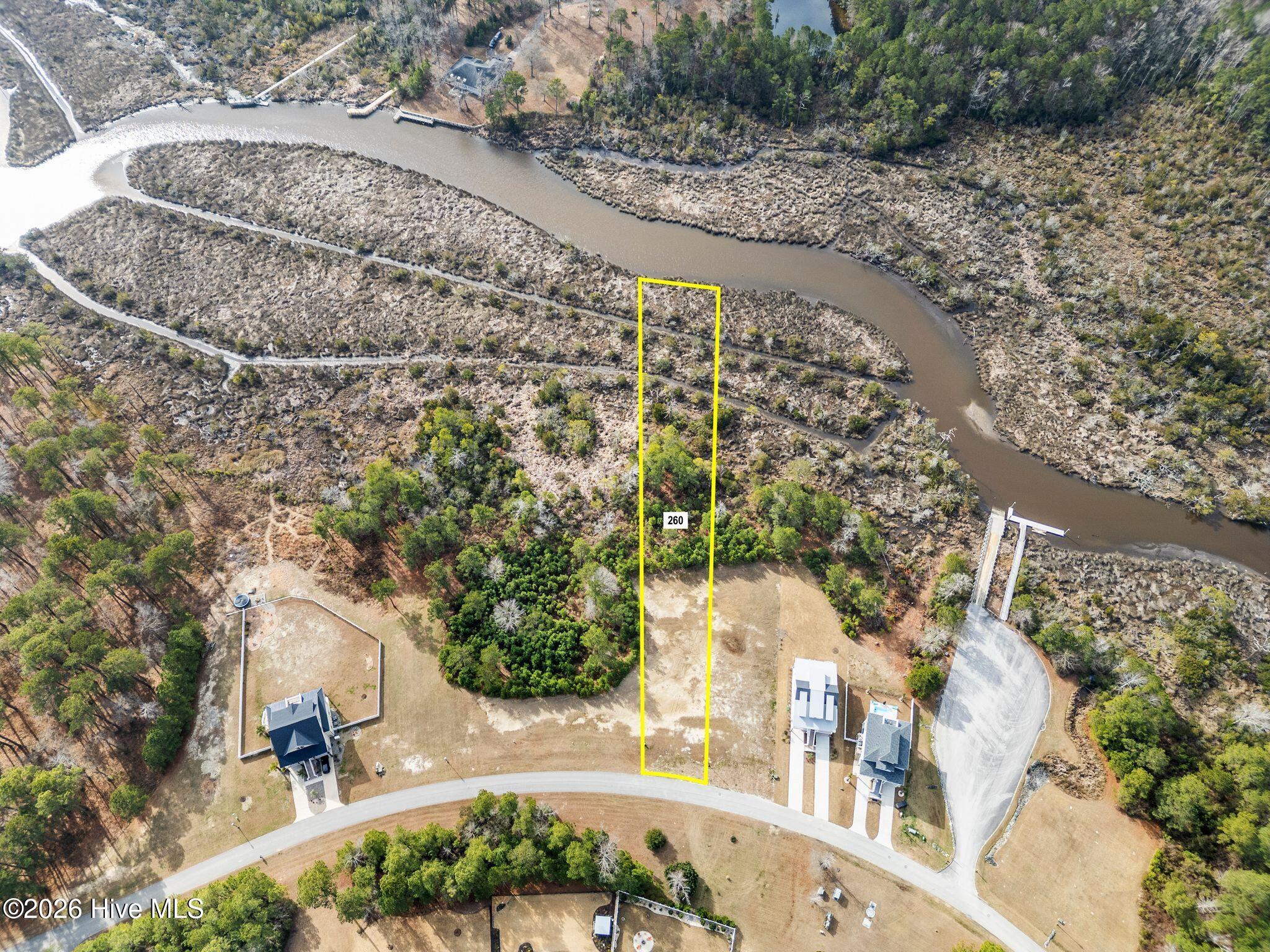 260 Kings Creek Crossing Holly Ridge, NC 28445 - Photo 4 of 37 Aerial View Lot 260
