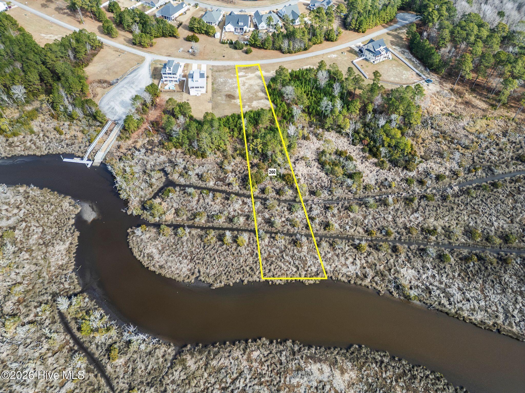 260 Kings Creek Crossing Holly Ridge, NC 28445 - Photo 6 of 37 Aerial View Lot 260