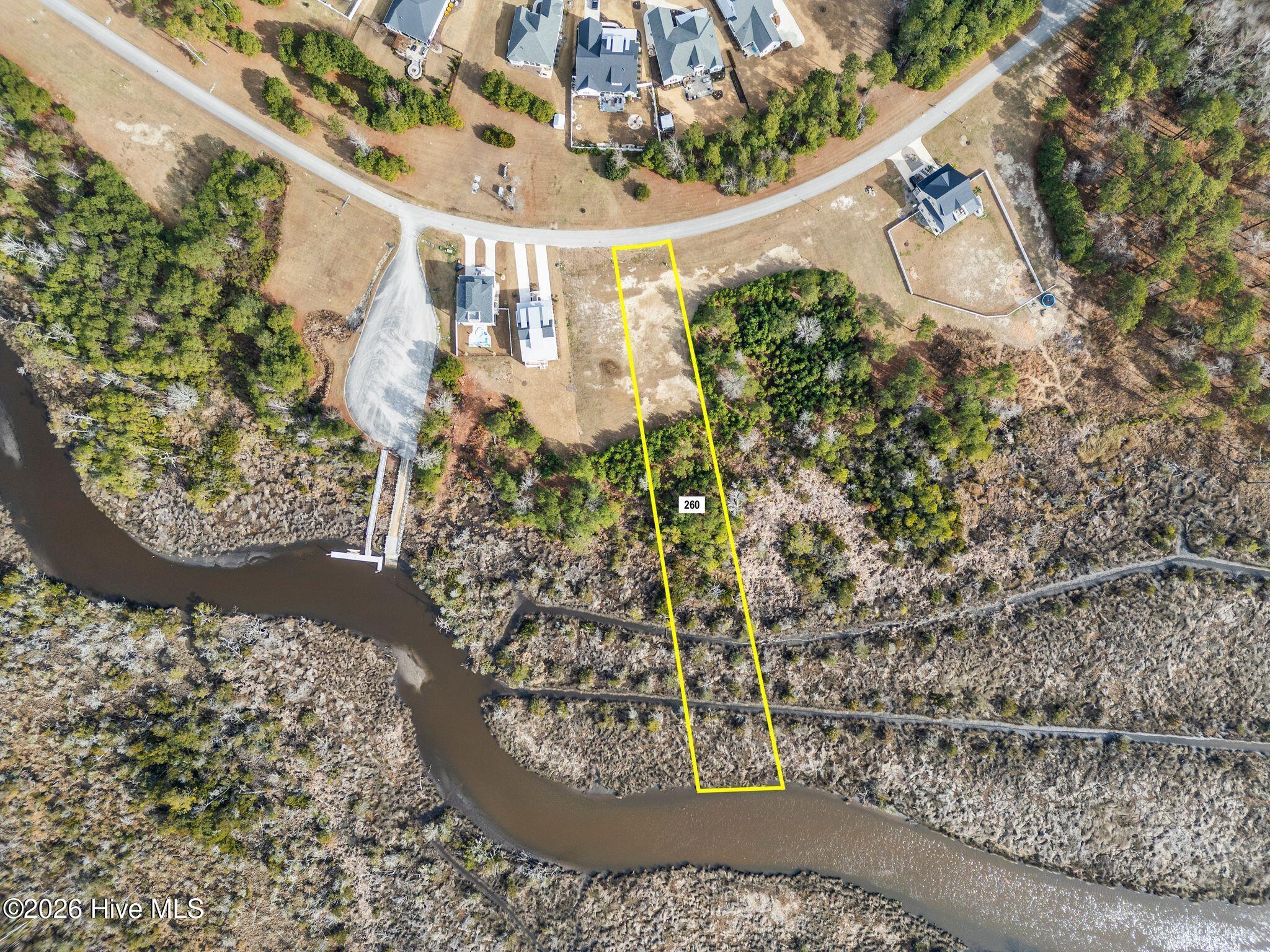 260 Kings Creek Crossing Holly Ridge, NC 28445 - Photo 7 of 37 Aerial View Lot 260