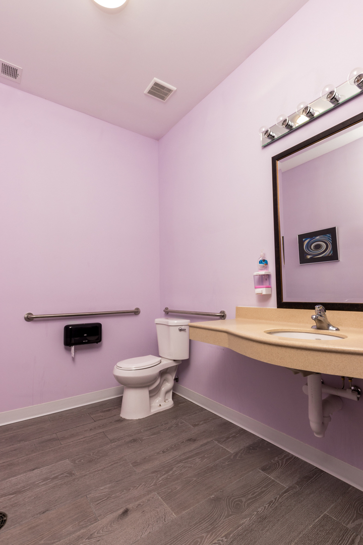 2567 Osborne Road Winnebago, IL 61088 - Photo 34 of 43 a bathroom with a sink a toilet and mirror