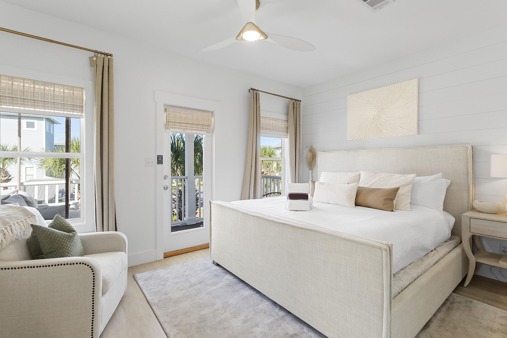 53 Gulfside Way Miramar Beach, FL 32550 - Photo 4 of 34 a bedroom with a large bed and a couch