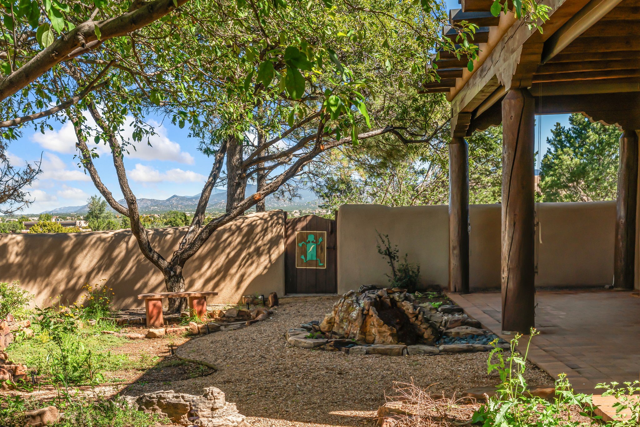10 Antigua Road Santa Fe, NM 87508 - Photo 40 of 57 Views from rear portal