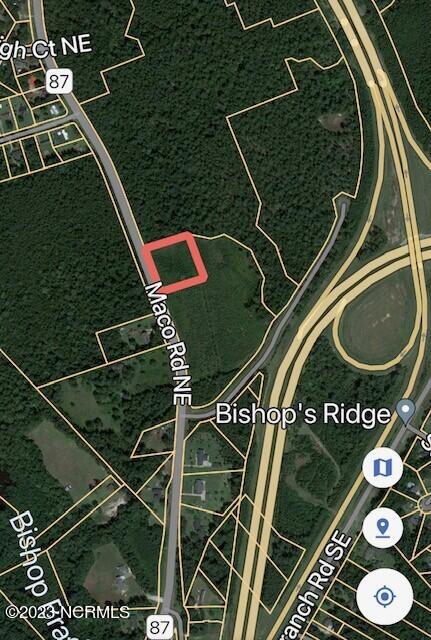 0 Maco Road Northeast Leland, NC 28451 - Photo 8 of 9 Parcel map screenshot 0570004301