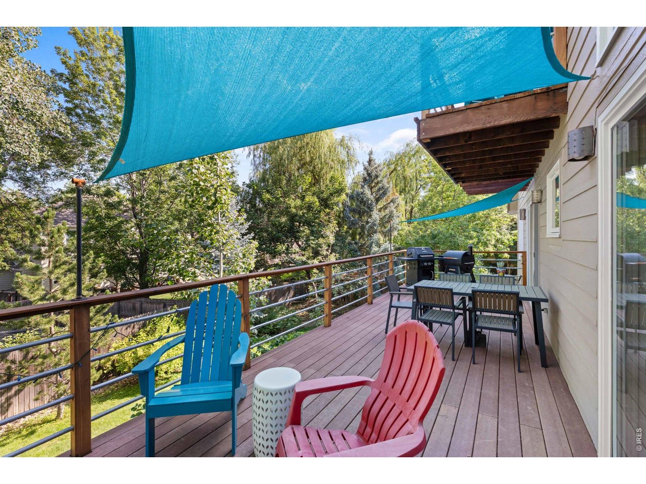3966 Montclair Lane Boulder, CO 80301 - Photo 32 of 40 Upper level deck off of living area and kitchen