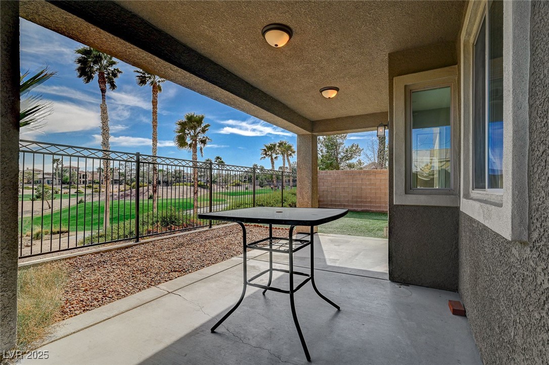 153 Tall Ruff Drive Las Vegas, NV 89148 - Photo 33 of 59 View of patio / terrace featuring fence