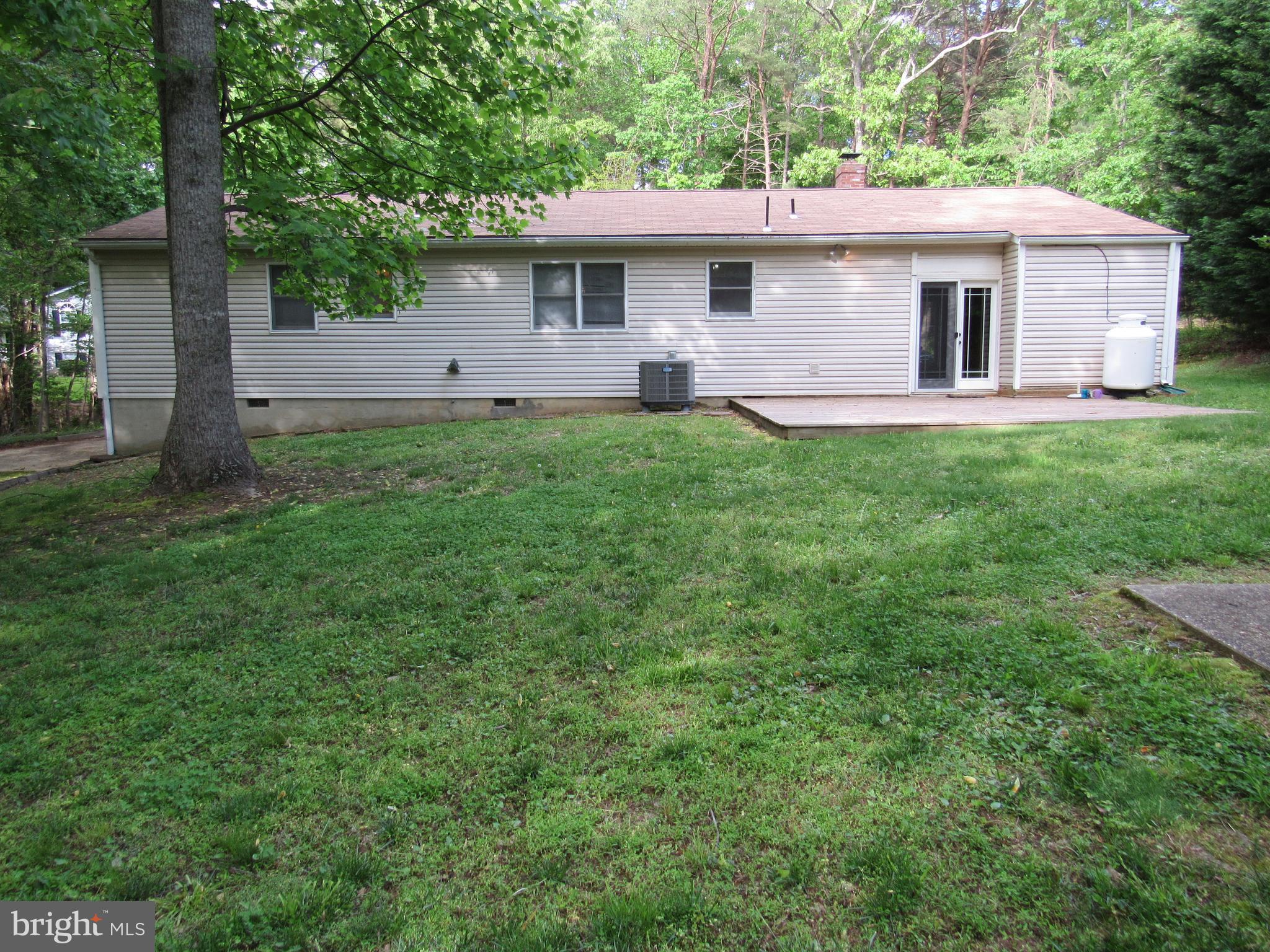 12553 Calyx Road Lusby, MD 20657 - Photo 5 of 61 back yard