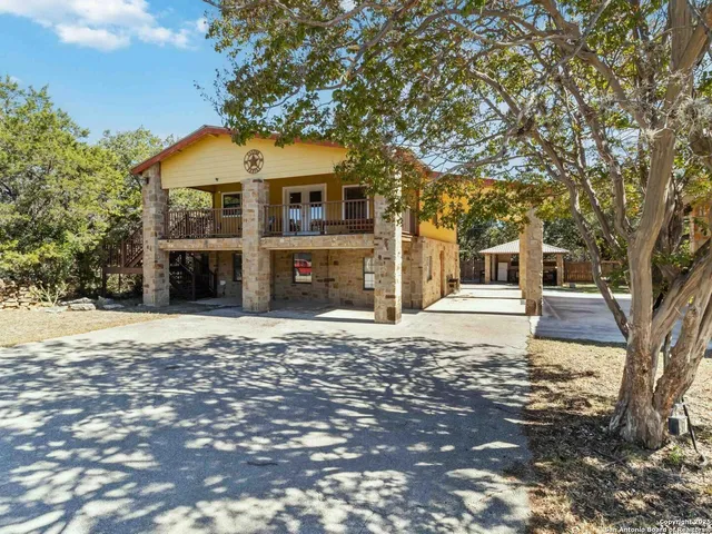 a view of a house with street