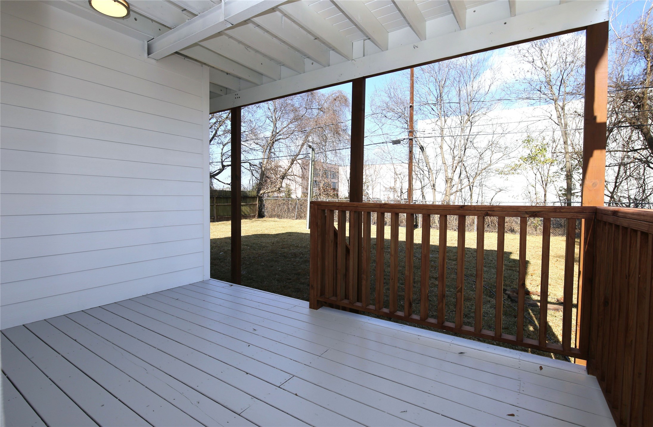 4445 Rusk Street, Unit 2 Houston, TX 77023 - Photo 18 of 21 a view of a porch