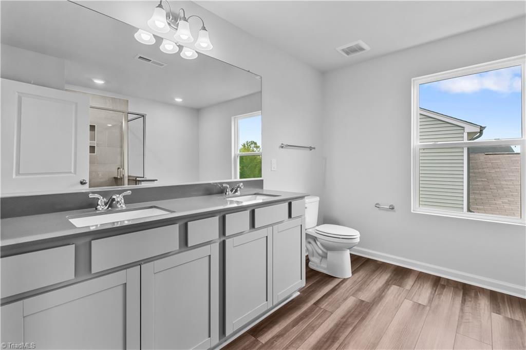 5079 Fallmeade Road Kernersville, NC 27284 - Photo 26 of 40 Primary Bedroom with Double Sinks
