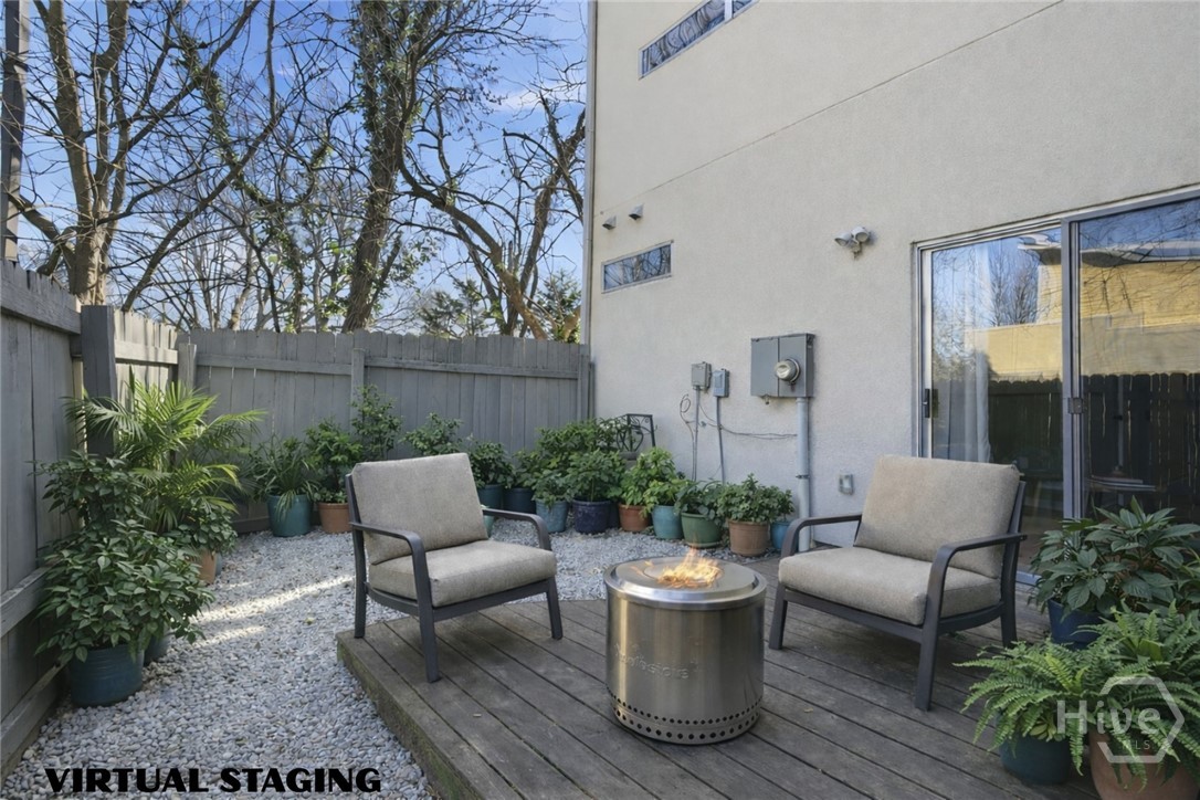 110 Moreland Avenue Southeast, Unit H Atlanta, GA 30316 - Photo 10 of 52 Patio Virtually Staged