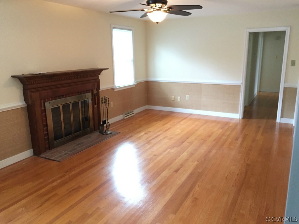 50 Arkwright Road North Chesterfield, VA 23236 - Photo 5 of 16 wooden floor in an empty room with a window