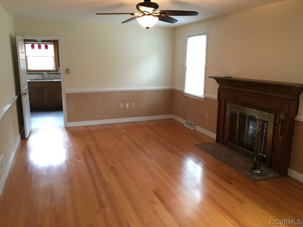 50 Arkwright Road North Chesterfield, VA 23236 - Photo 7 of 16 wooden floor in an empty room with a window